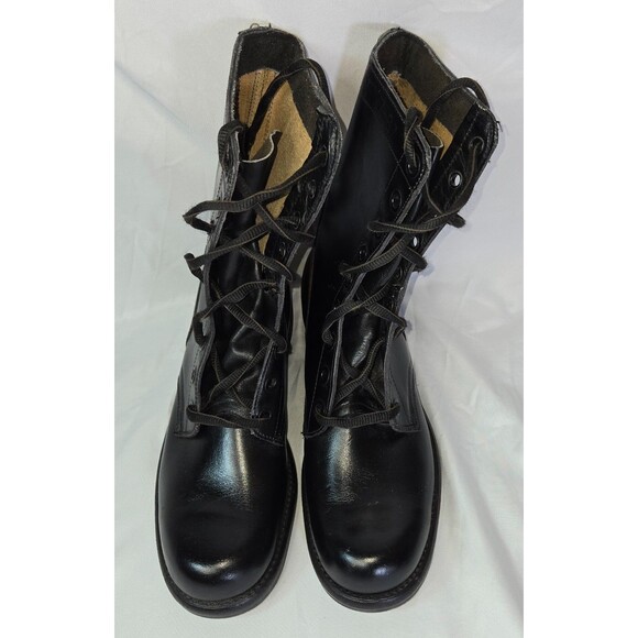 Vietnam War US Army Boots Biltrite Black Leather Sz 8 N 66250 July 1967 Exc Con - Picture 5 of 16